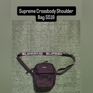 Supreme Black Belt Bag